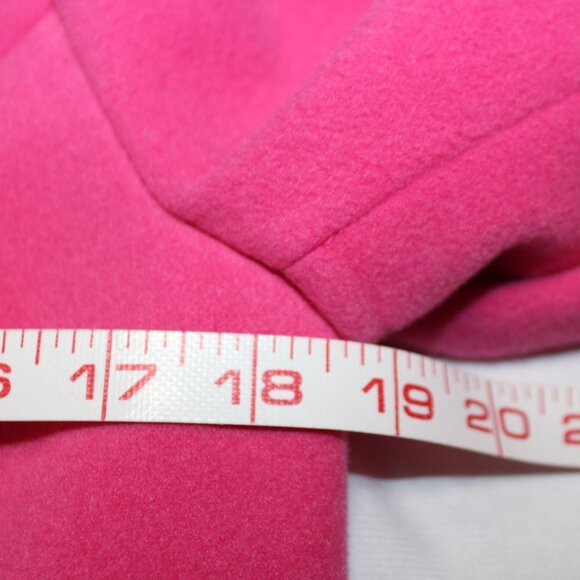 Crown & Ivy Pink and Navy Fleece Jacket - Picture 15 of 16